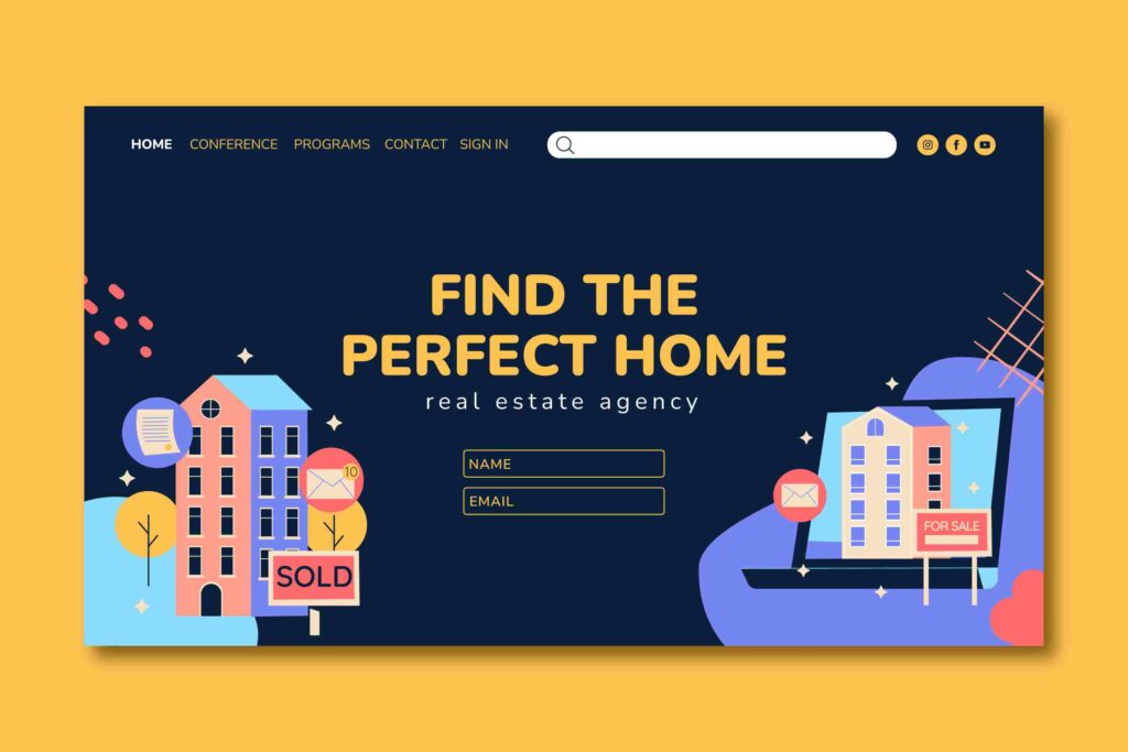 Optimize property listings and website for search engines to rank higher Website SEO.